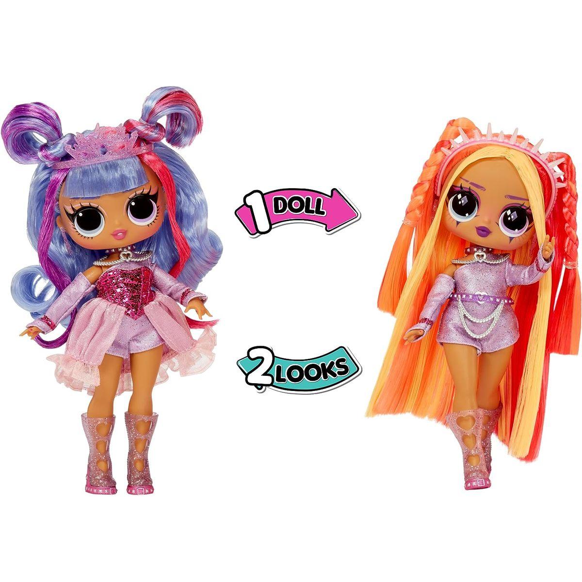 לול בובת וויני – 2 בובות ב1 ראש מתחלף LOL Tweens