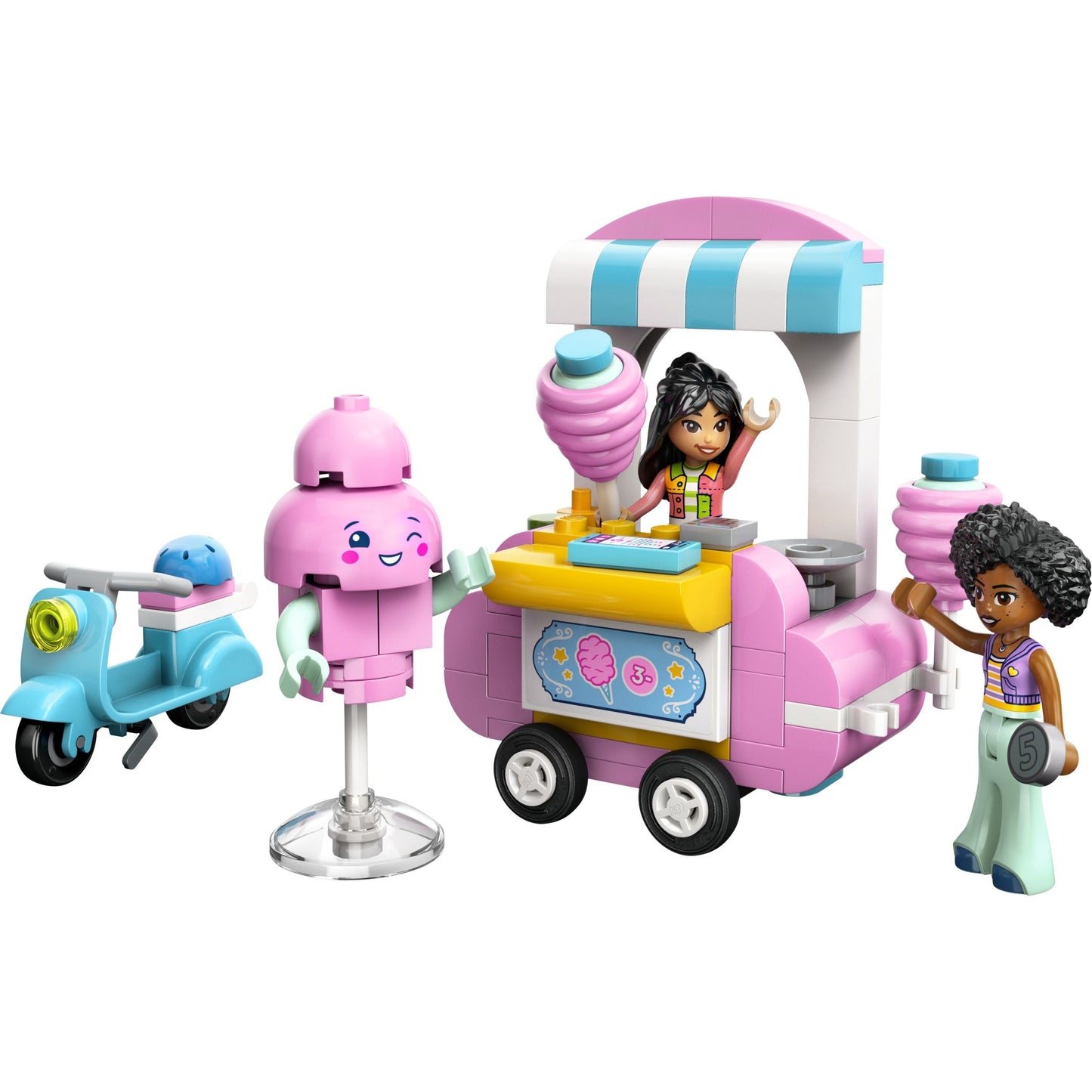 לגו חברות דוכן למכירת צמר גפן וקטנוע 42643