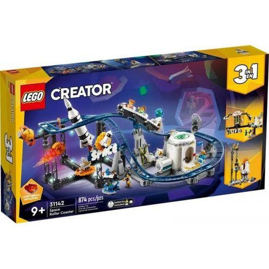 לגו קריאטור רכבת הרים בחלל 3 ב-1 31142 LEGO CREATOR