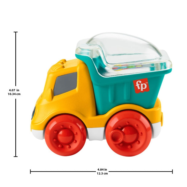 רכב צעצוע מסוג דחיפה של פישר פרייס מועדד פעילות מוטורית עדינה.