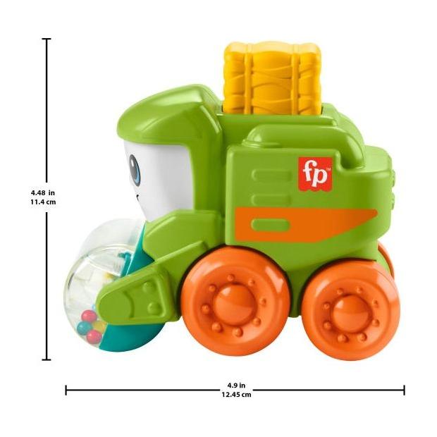 רכב צעצוע מסוג דחיפה של פישר פרייס מועדד פעילות מוטורית עדינה.