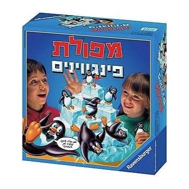 משחק קופסה מפולת פינגווינים