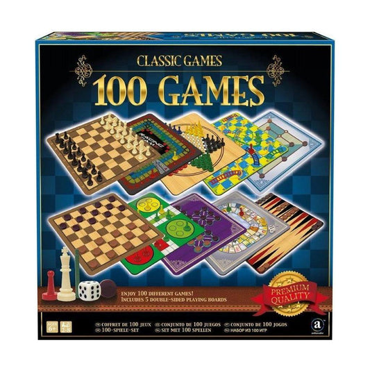 ערכת 100 משחקים בקופסא