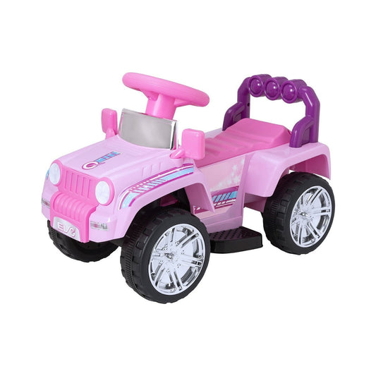 רכב ג'יפ ממונע ורוד 6V