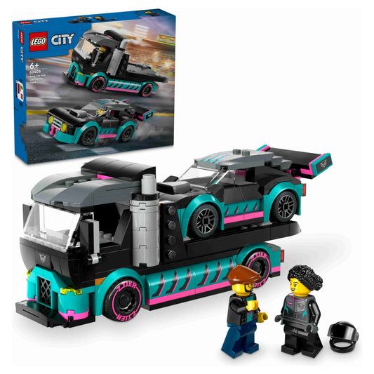 לגו סיטי מכונית מירוץ ומשאית 60406 LEGO City