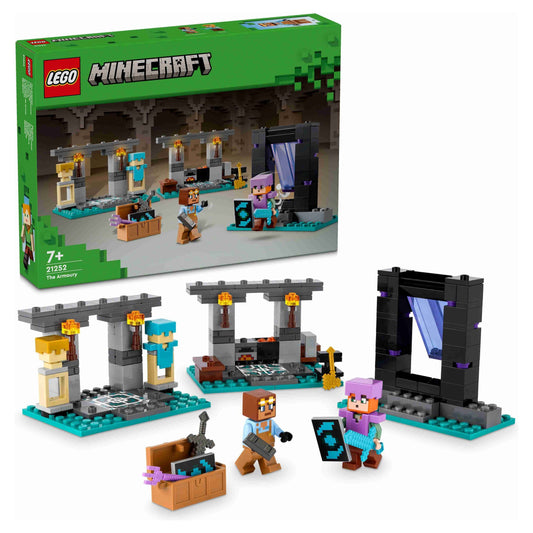 לגו מיינקראפט הנשקייה 21252 LEGO Minecraft
