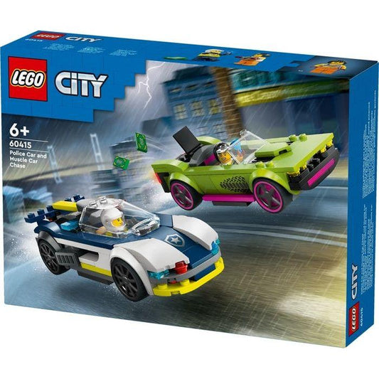 לגו סיטי מרדף מכונית משטרה 60415 LEGO City
