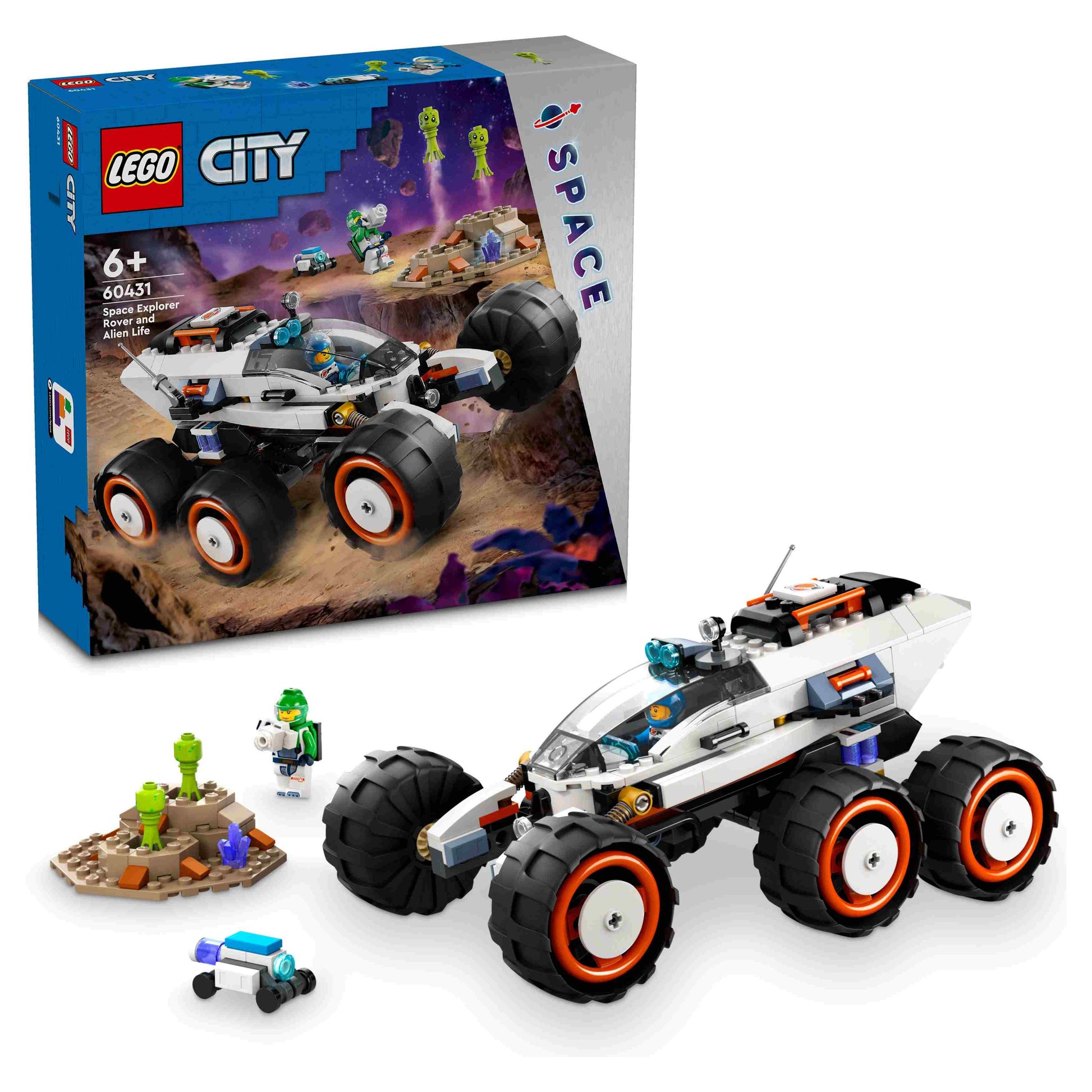 לגו סיטי רובר לחקר החלל ומחוץ לכדור הארץ 60431 LEGO City