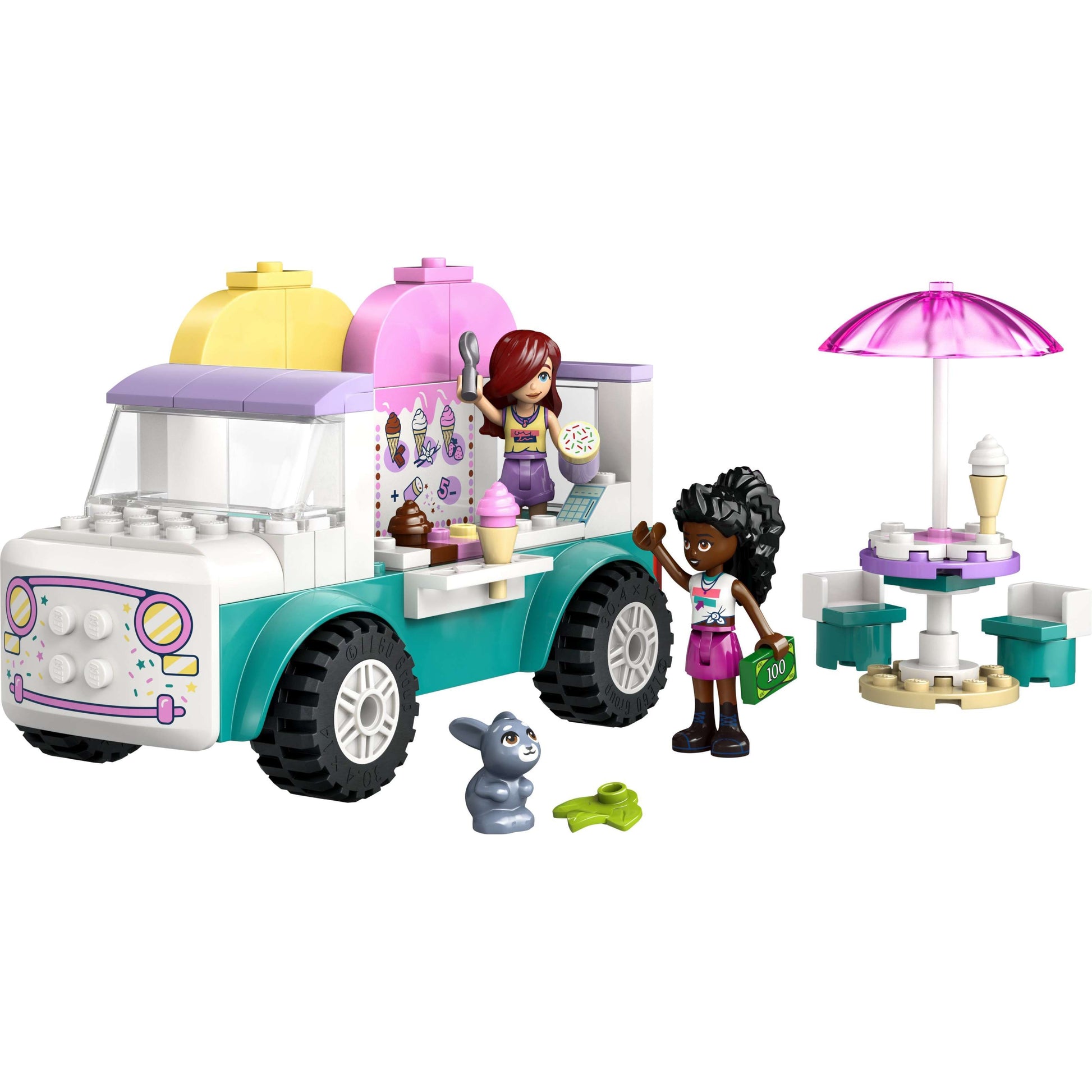 לגו חברות אוטו גלידה בהארטלייק סיטי 42644