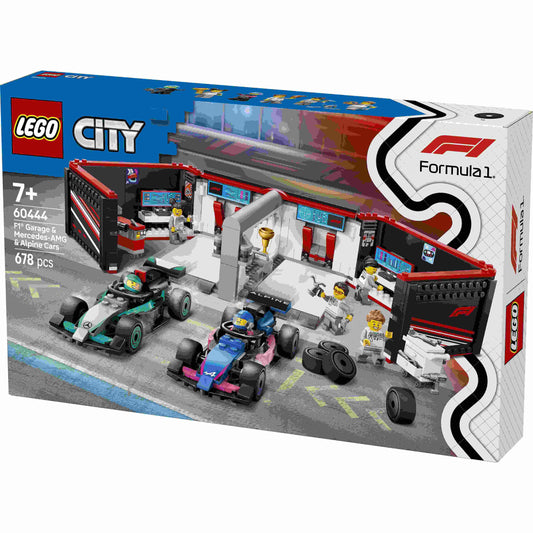 לגו סיטי מוסך מכוניות מרצדס 60444