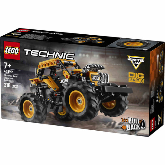 לגו טכניק מכונית מונסטר גאם משוך וסע 42199