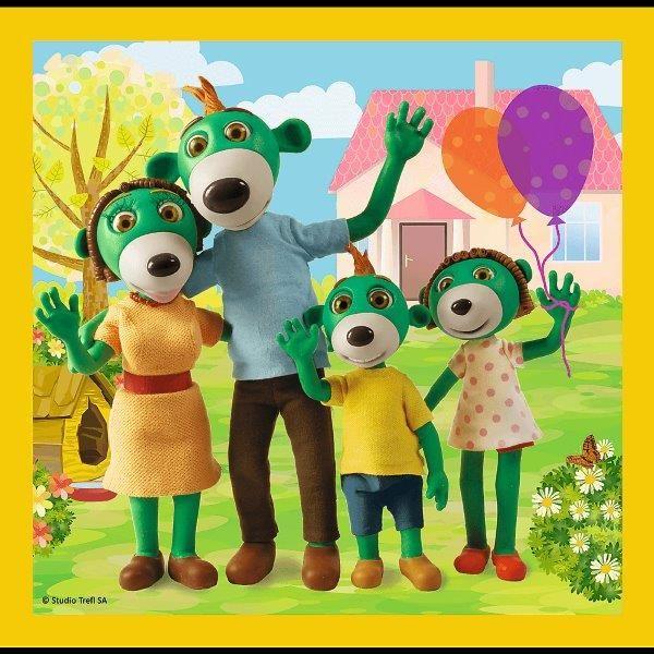 פאזל רצפה 3 ב 1 - משפחת טרליק