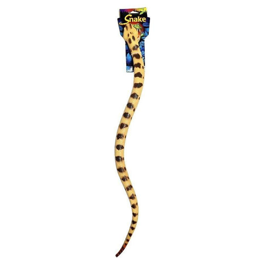חיות פלסטיק נחש חום בהיר 77 סמ