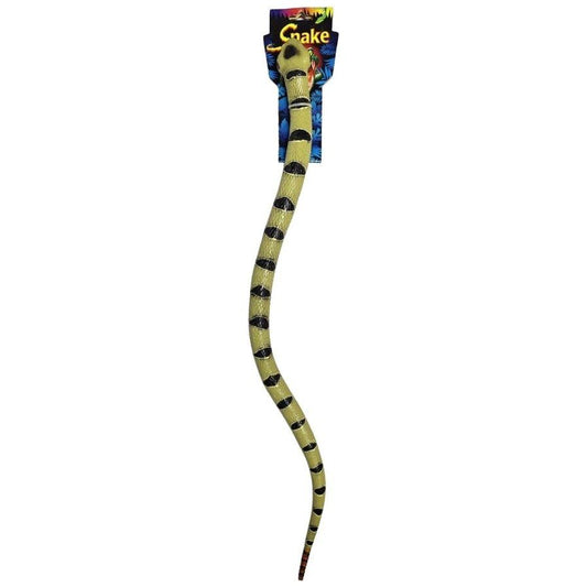 חיות פלסטיק נחש ירוק 77 סמ