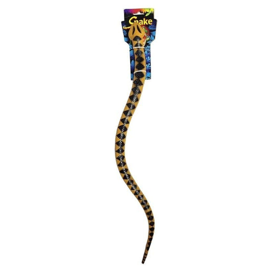 חיות פלסטיק נחש חום כהה 77 סמ