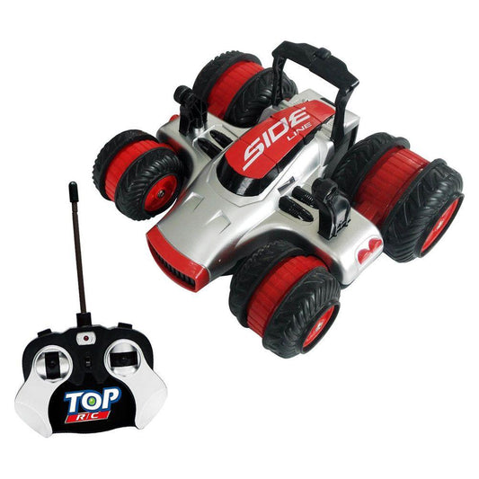 מכונית פעלולים עם שלט רחוק דגם SPIN SLIDER