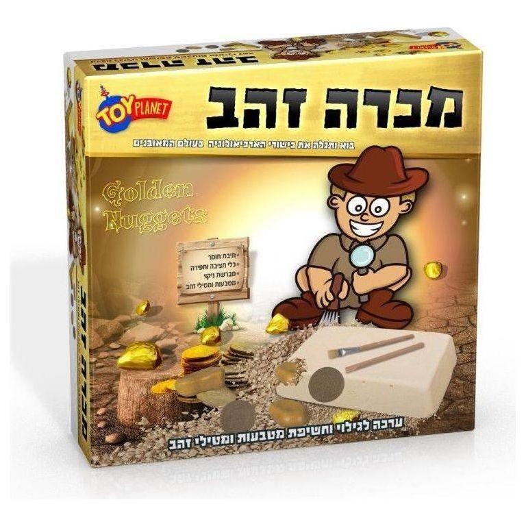 מכרה זהב - ערכה לגילוי מטבעות זהב
