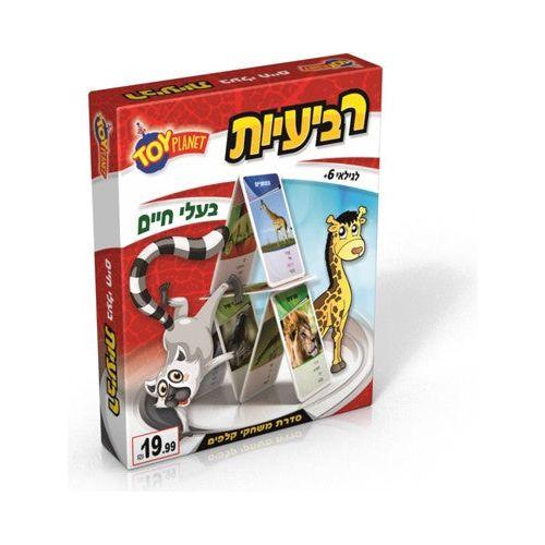 רביעיות משחק קלפים - בעלי חיים