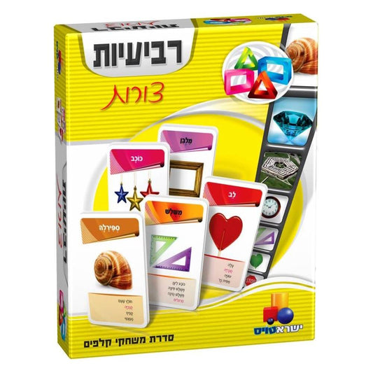 רביעיות משחק קלפים צורות