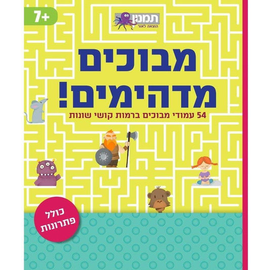 חוברת מבוכים מדהימים