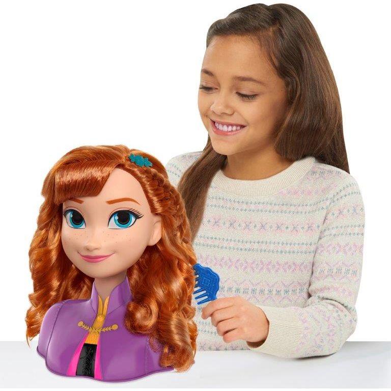 ראש בובה לעיצוב אנה פרוזן